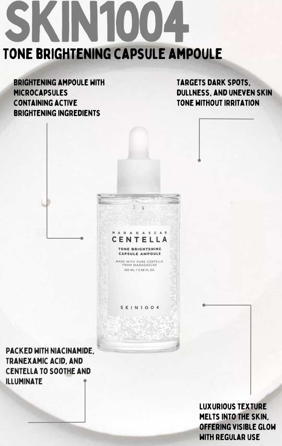 Madagascar Centella Tone Brightening Capsule Ampoule